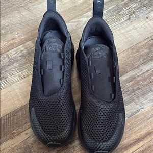 Nike Air Max 270 Black Mesh Slip-Ons